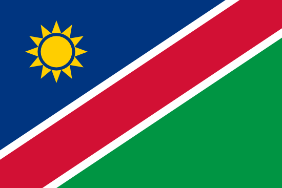 bandera de Nambia